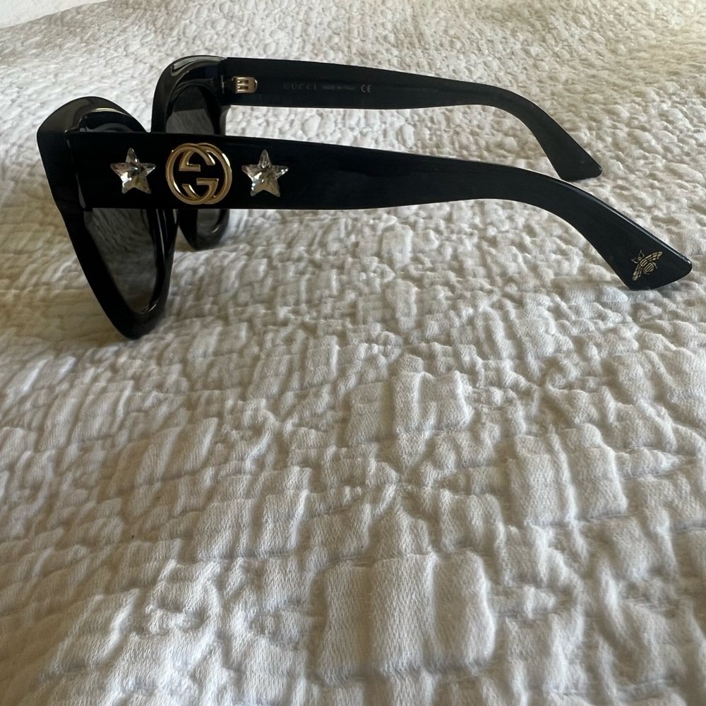 Authentic Gucci Round-Frame Acetate Sunglasses Wi… - image 6